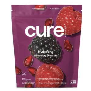 Screen Shot 2026-06-05 at 18.37.00 PM Cure Hydrating Electrolyte Drink Mix - Berry Pomegranate, 14 ct